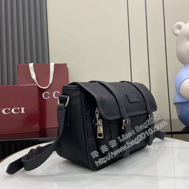 Gucci專櫃古馳最新款男士郵差包單肩斜挎包 jh2943型號:  510335